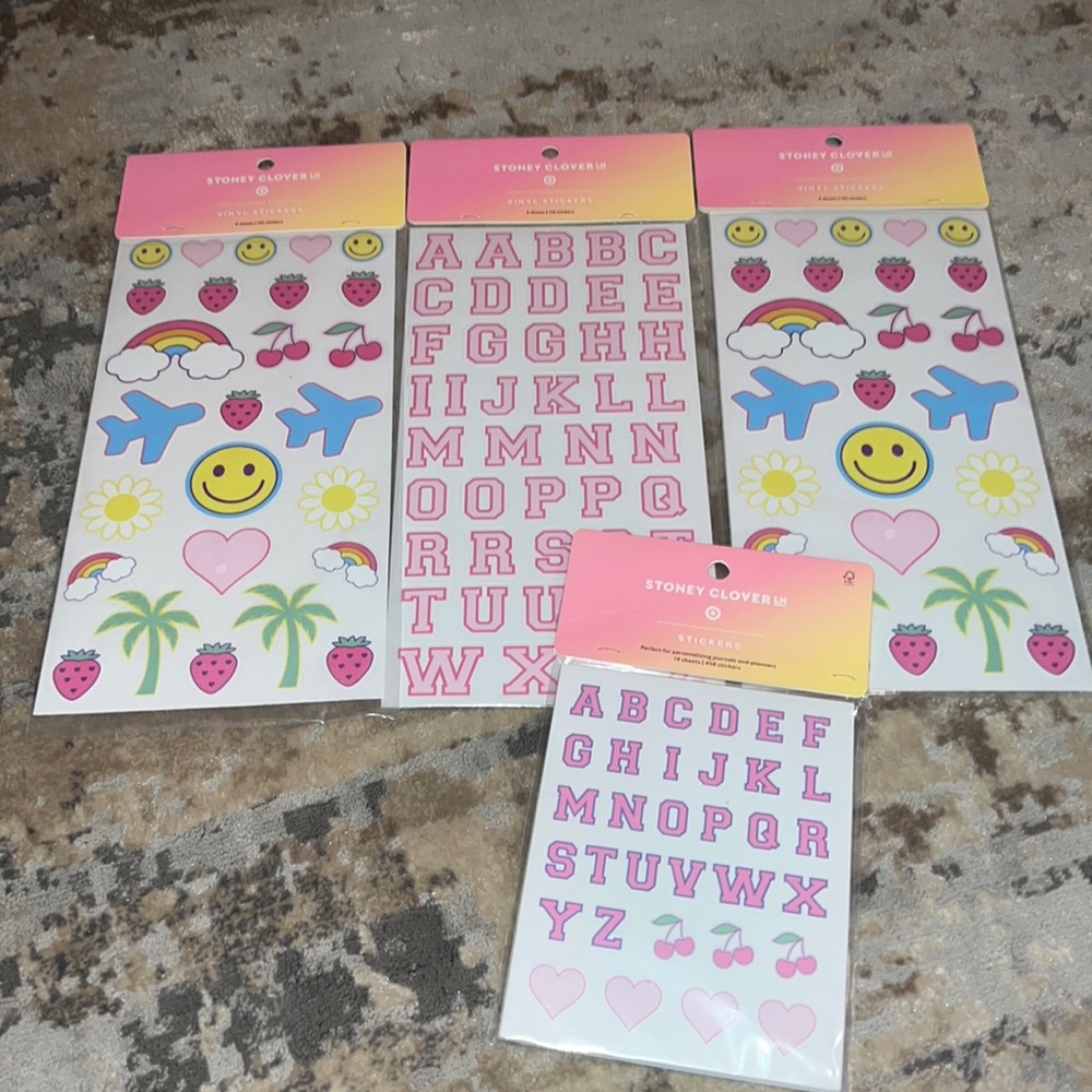Stoney clover X target stickers